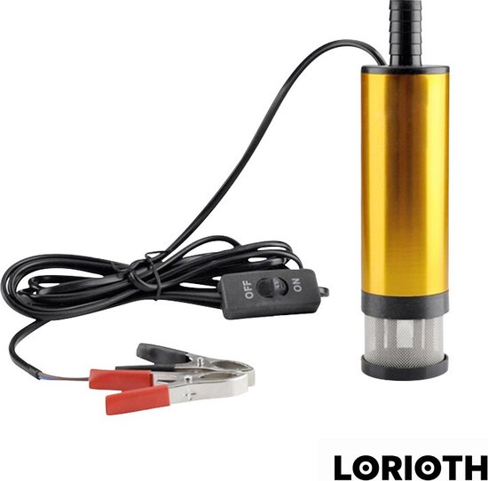 12V Diesel Pump, Fuel Pump, 12V Electric Oil Pump, Diesel Pump, Oil Transfer Pump, Pump Fluid 12 V 160 W 40 L/min for Large Car