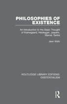 Routledge Library Editions: Existentialism - Philosophies of Existence