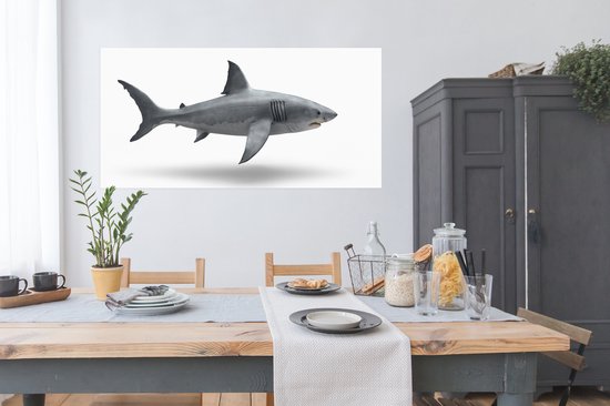Affiche Requin - Animaux aquatiques - Wit - 160x80 cm