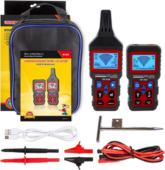Kabelbreuk detector kit, voor het opsporen kabelbreuk begrenzingsdraad Kabelbreuk detector kit, voor het opsporen kabelbreuk begrenzingsdraad