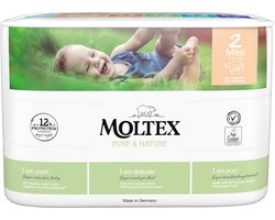 Moltex Pure & nature babyluiers mini 38 Stuks