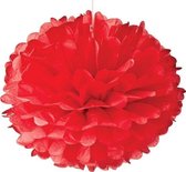 3 x PomPom 25 cm rood - decoratie - pompom - rood - kerst - valentijn