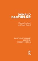 Routledge Library Editions: Modern Fiction - Donald Barthelme