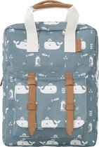 Fresk Rugzak whale blue fog - Basisschool Rugzak - 9 Liter