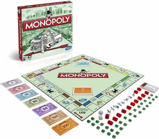 Thumbnail van een extra afbeelding van het spel Spellenbundel - 2 Stuks - Stratego & Monopoly Classic