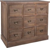 Ladekast 102*48*90 cm Bruin Hout Rechthoek Commode