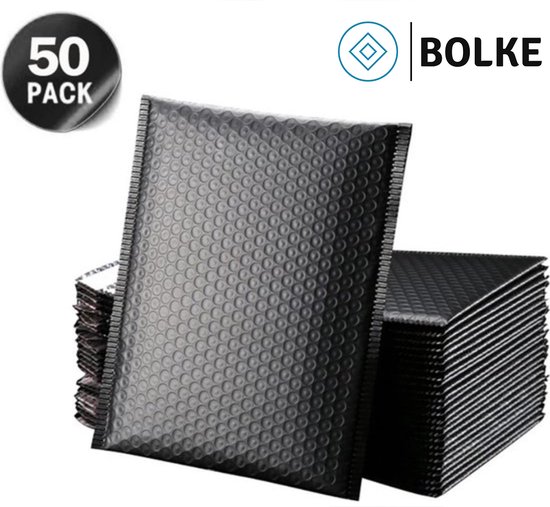 Bolke® - Bubbel enveloppen - luchtkussen enveloppen - luchtkussen enveloppen  zwart -... | bol.com