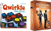 Spellenbundel - 2 Stuks - Qwirkle & Codenames Pictures