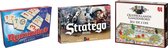 Spellenbundel - 3 Stuks - Rummikub & Stratego & Ganzenbord