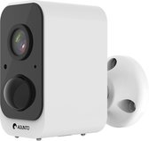 Agunto AGU-BA1 Beveiligingscamera voor buiten - Buitencamera - Draadloos met ingebouwde accu - IP camera - Google Home - Nachtzicht -  Weersbestendig - Bewakingscamera - WiFi - Wer