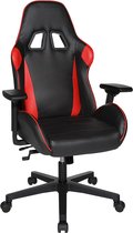 Bol.com SPEED CHAIR 2 Zwart/Rood - Bureaustoel - Gamestoel - Gamingstoel - Gaming chair aanbieding