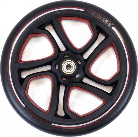 Frenzy Step Wiel 250 mm zwart rood - Frenzy - €32,99