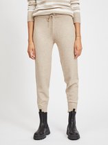 Vila Broek Viril Rib Rw Knit Pant/l 14062332 Natural Me Dames Maat - XL