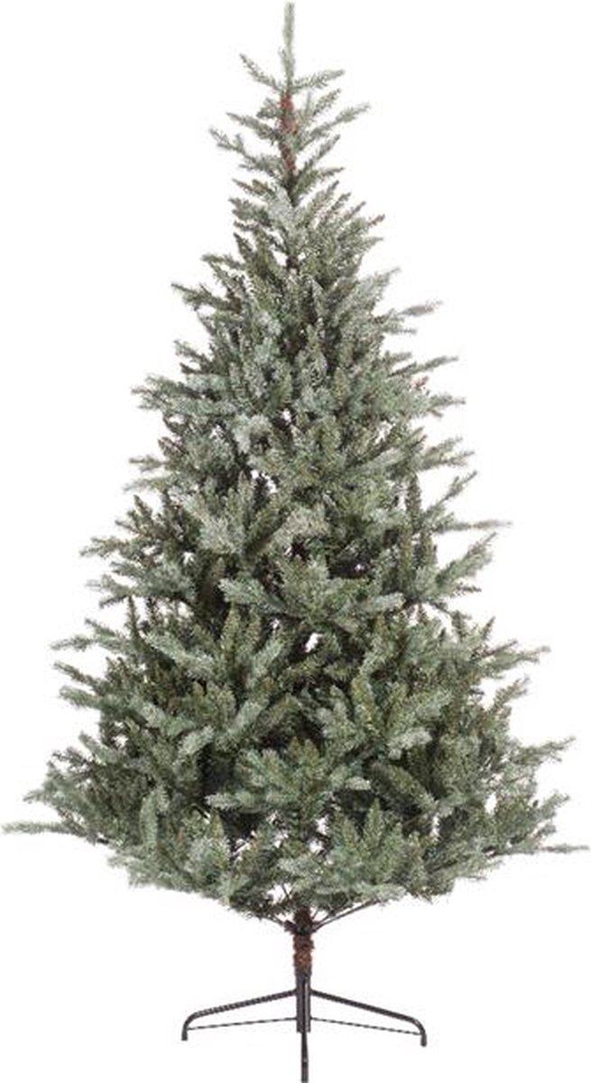 Kunstkerstboom Allison Pine 150cm in mistige tinten met realistische takken.