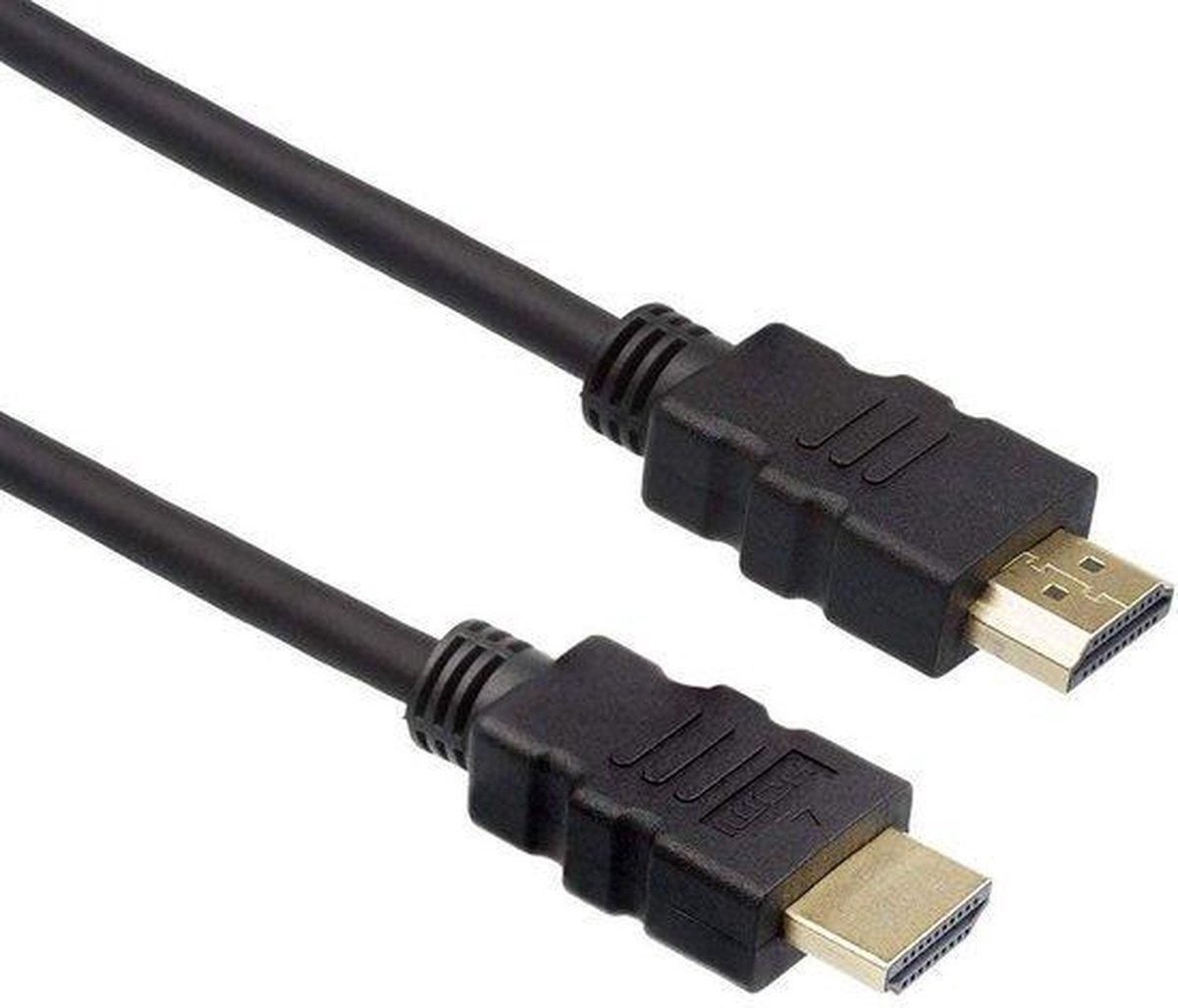HDMI naar HDMI Kabel - 5 meter - Golden Plated - Geschikt voor KPN HD, HDTV, BLU-RAY, PS3, PS4, XBOX, WII U, Philips HMP2000, Apple TV, Plasma, LCD, LED TV, - Type C naar Type A