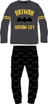 Batman pyjama - maat 152 - Bat-Man pyjamaset - grijs shirt met zwarte broek