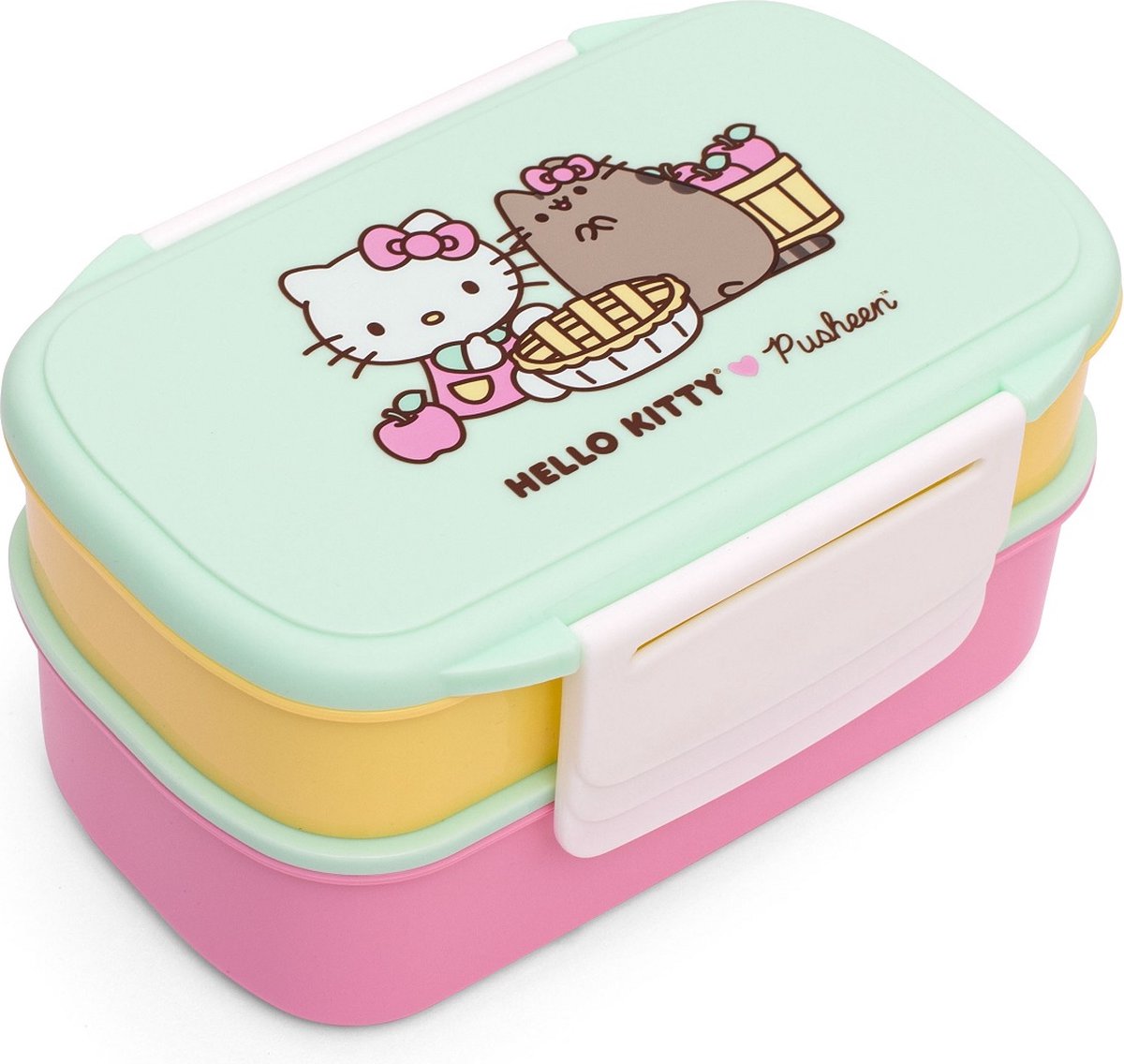 Hello Kitty x Pusheen: Bento Box/Lunchbox/Broodtrommel