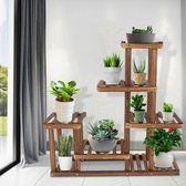 Plant Houder Stand Rack - Multi-tiered - Bloem Houten - Balkon Tuin - Bloem Plant stand - Bonsai Display Plank