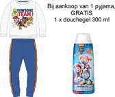 Paw Patrol Nickelodeon Pyjama - Mele grijs/blauw. Maat: 98 cm / 3 jaar