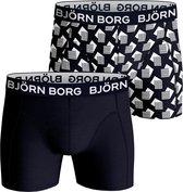 Bjorn Borg - Heren - 2Pack Short - L