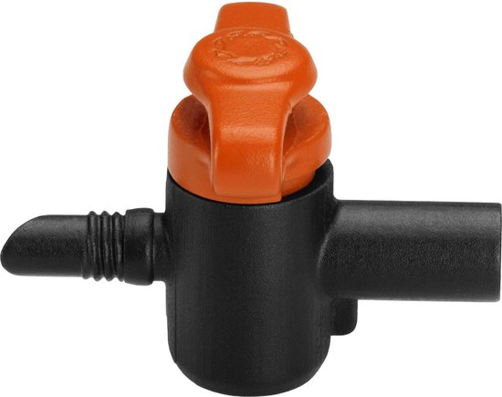 GARDENA Micro-Drip Reguleerventiel Regelklep waterdoorvoer instelbaar voor sproeikoppen en tuinirrigatie
