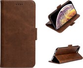 Motorola Moto Edge 20 Hoesje - Bookcase - Pu Leder Wallet Book Case Bruin Cover