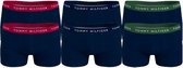 Tommy Hilfiger 6-pack boxershorts trunk golf groen/rood/blauw