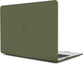 MacBook Pro Hardcover - 13 Inch Case - Hardcase Shock Proof Hoes A1706/A1708/A1989/A2251/A2289/A2338 2020/2021 (M1) Cover - Creamy Green