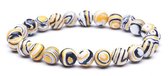 Armband-kralen 8 mm-natuursteen-One size