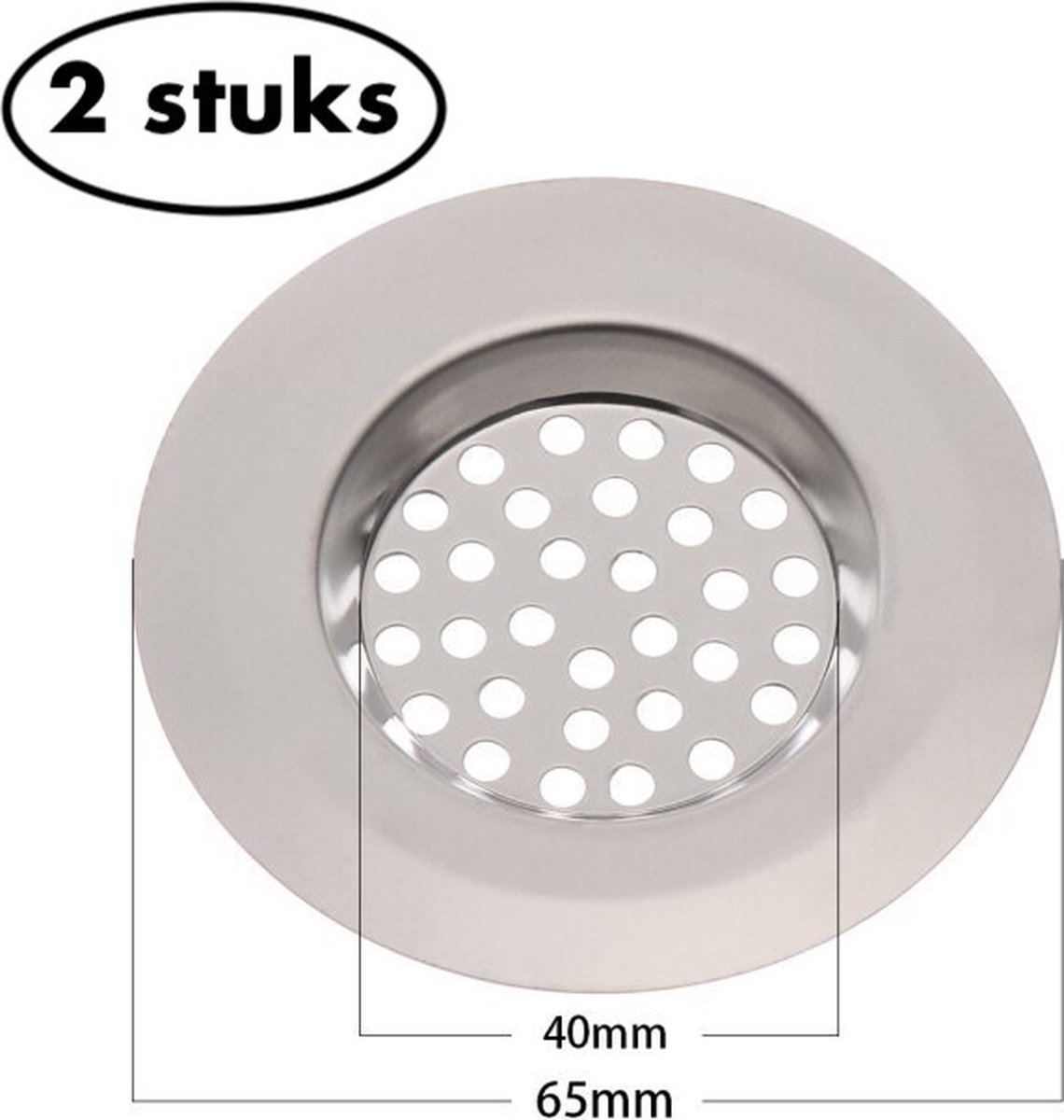 3 PCS Grilles Filtre évier en acier inoxydable Filtre Lavabo de vidange  cuisine