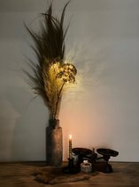 Home&Deco Berenklauw met LED brons L-25x25x80cm-1 stuks
