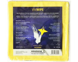 Vivishine ViviWipe - Speciaal Reinigingsdoek voor Latex - Doet je Latex Kledij Blinken - 1st - poetsdoek voor latex en rubber