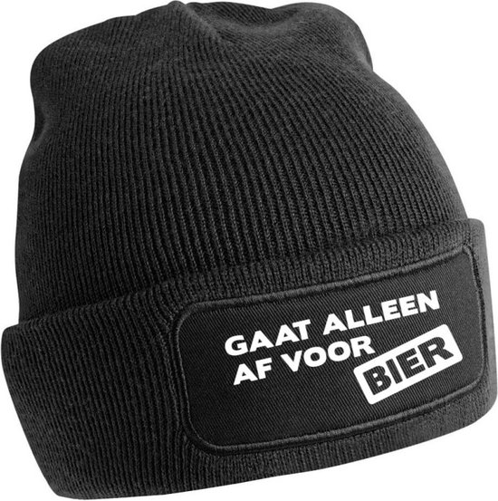 Gaat alleen af voor bier Rustaagh muts - beanie - muts heren – muts dames – mutsen – mutsen heren – mutsen dames – muts heren winter – muts heren zwart – muts heren beanie – muts dames winter – winter muts voor heren – zwarte muts