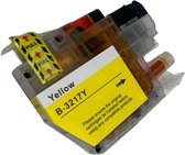 Inktplace Huismerk LC3217 Inkt cartridge Yellow / Geel geschikt voor Brother