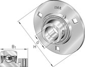 INA Flenslagerblok plaatstaal - RA30-XL