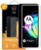 2-Pack Motorola Edge 20 Screenprotectors - MobyDefend Case-Friendly Screensavers - Gehard Glas - Glasplaatjes Geschikt Voor Motorola Edge 20