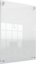 Nobo Premium Plus Verplaatsbare A3 Poster Frame voor aan de Muur - met Zuignapmontage - Transparant Acryl