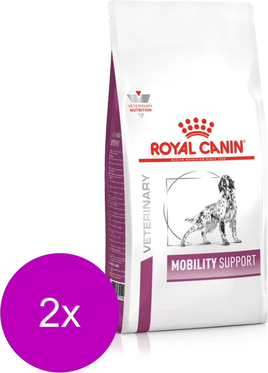 Royal Canin Veterinary Diet Mobility Support - Hondenvoer - 2 x 12 kg