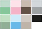 Joy! Crafts Papierset - LWA - Uni Colors 12 vel - 3 x16 kleuren - 200 gr