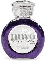 Nuvo Pure sheen glitter - purple organza