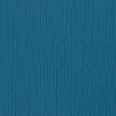 Bazzill Textuurpapier - Mono Canvas - 30.5x30.5cm - Blauw Calypso - 25 vellen