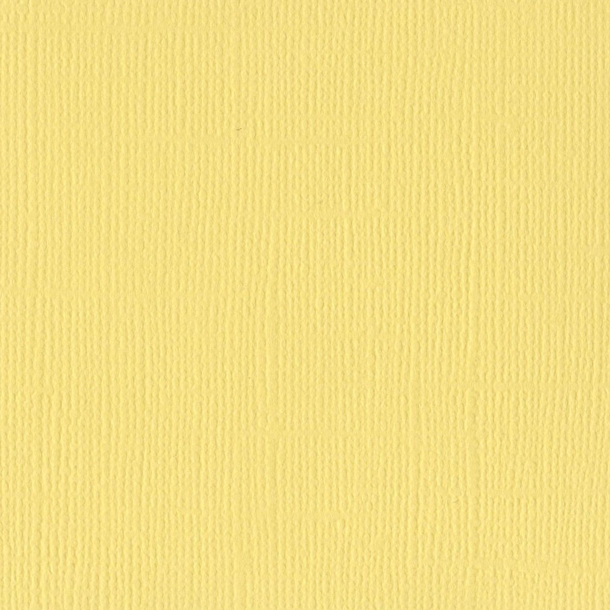 Bazzill Textuurpapier - Mono Canvas - 30.5x30.5cm - Lemonade - 25 vellen