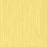 Bazzill Textuurpapier - Mono Canvas - 30.5x30.5cm - Lemonade - 25 vellen