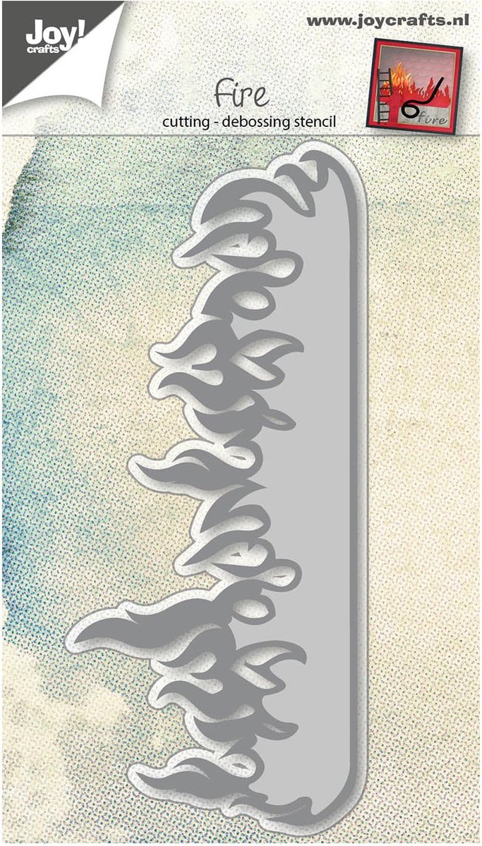 Joy!Crafts Stencil - Stans-debosmal - Vuurrand