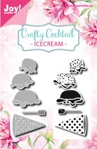 Joy!Crafts Snijstencil - & stempel CC Ijsjes