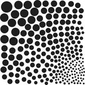 Hobbysjabloon - Template 12x12" 30x30cm circle explosion