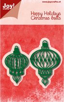 Joy!Crafts Stencil - Snij- embosstencil - Kerstballen