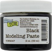 The Crafter's Workshop mixed media - black modeling - 59ml