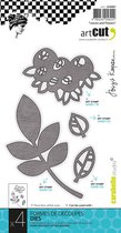 Carabelle Studio -cutting die leaves and flowers