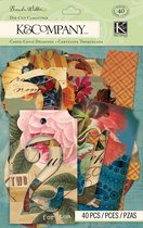 K&Company Die Cut Karton x40